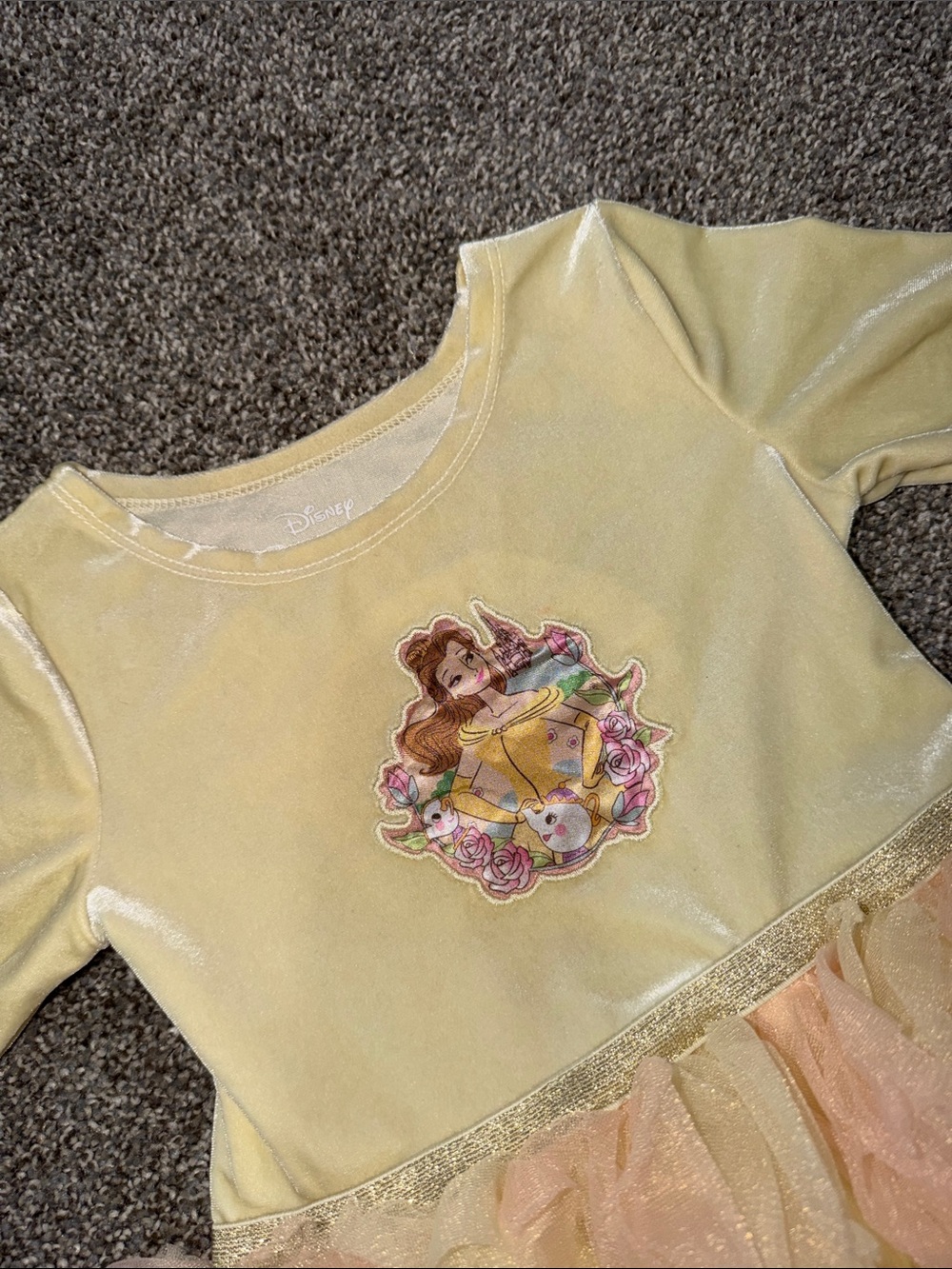 Disney Belle Girls Dress - Picture 2 of 3